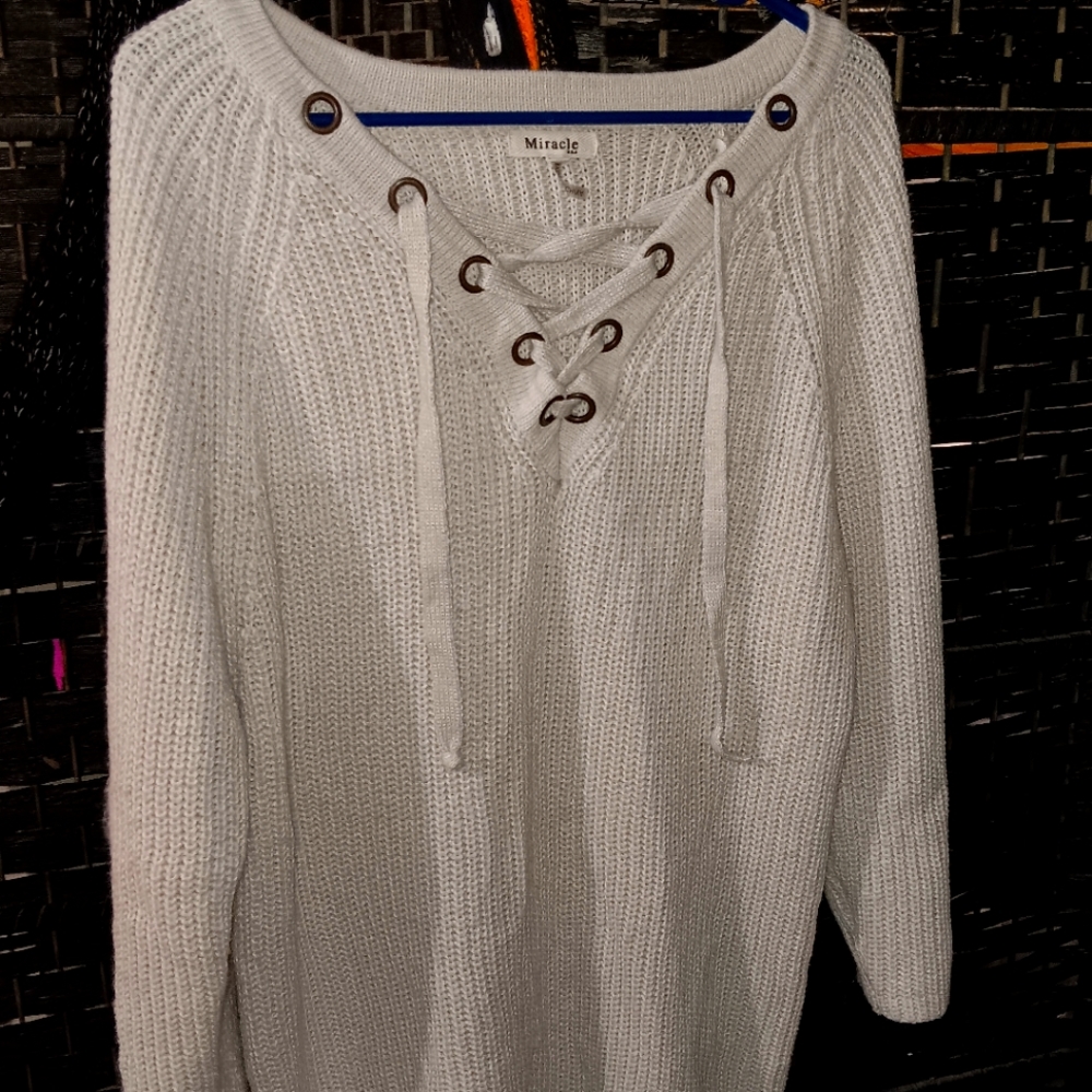 MIRACLE pullover sweater/cardigan